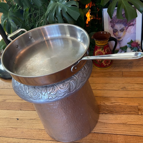 ALLCLAD Kitchen Vintage Allclad Stainless Steel Huge Pan With Two